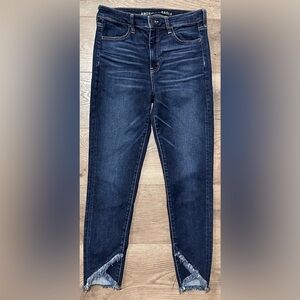 American Eagle Women’s Super Hi-Rise Jegging Crop Jeans size 10